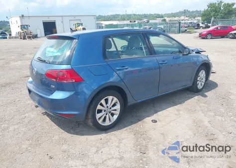 2015 Volkswagen Golf Tdi S 4-Door z USA, uszkodzony, nr VIN 3VW2A7AU0FM037018